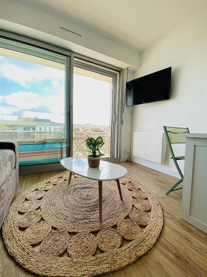 Vue Mer Et Garage Prive, Studio Balcon Plein Sud Wimereux Εξωτερικό φωτογραφία